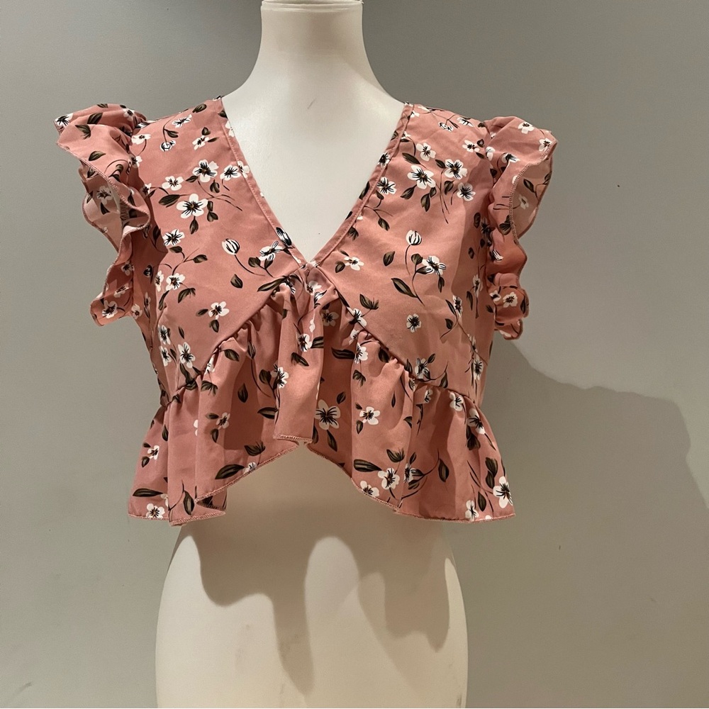 SHEIN | Floral Crop top